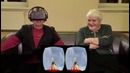 Взрослые и молодые играют в vr