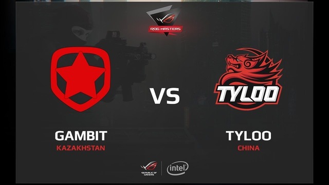 Grand Finals.Map 2.Gambit vs TyLoo, inferno, ROG MASTERS 2017 Grand Finals