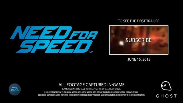 Need for Speed Teaser Trailer – PC, PS4, Xbox One