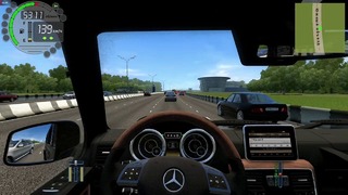 Mercedes G65 Шашки на симуляторе