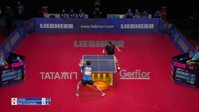 2018 World Team Championships Highlights – Kenta Matsudaira vs Jang Woojin (1-4)