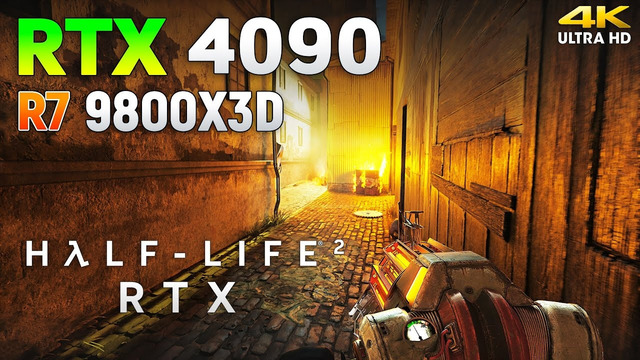 Half-Life 2 RTX on RTX 4090 – Ultra Settings | 4K