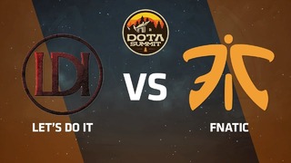 Let’s Do It против Fnatic, Первая карта, DOTA Summit 9 LAN-Final