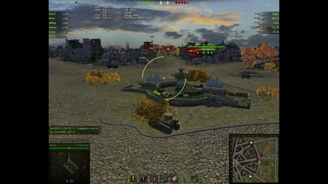 World of Tank – командный бой с голосом ч14