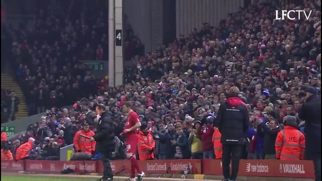 Jon Flanagan’s return v Exeter 20/01/2016