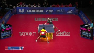 2018 World Team Championships Highlights – Fan Zhendong vs Daniel Habesohn (1-4)