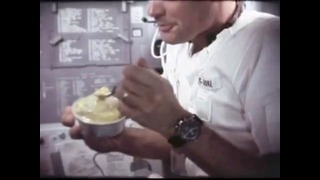 Аполлон 11, настоящие кадры первого полёта на Луну