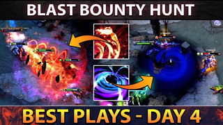 BLAST Bounty Hunt DOTA 2 – Best Plays Day 4