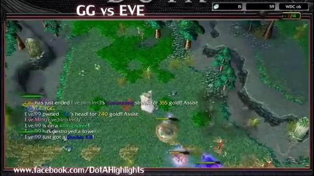 DotAHL 137 – [WDC’11 Ladies Semi] GG vs EVE