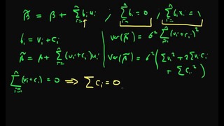 66. Gauss-Markov proof part 5 (advanced)