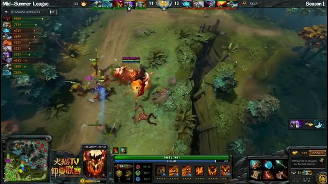 Team 123 – vs- VG.Potential, Mid-Summer League