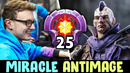 Miracle signature ANTIMAGE vs 25 lvl Ember SPAMMER Gunnar
