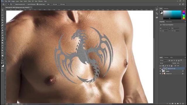 How to Add REALISTIC Tattoo in Photoshop – Fake Tattoo Photoshop Tutorial
