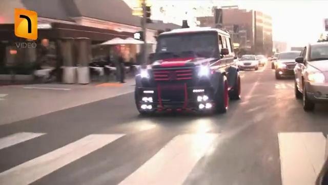 Mercedes G55 AMG for SEMA