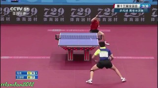 Ma Long vs Wang Chuqin (2017 Chinese National Games)