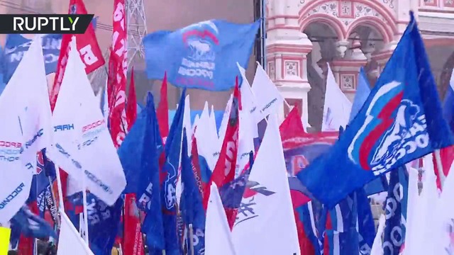 В Москве прошёл митинг в поддержку российских спортсменов