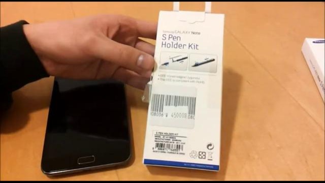 Galaxy Note Premium «S-Pen Holder Kit»: Unboxing and Review