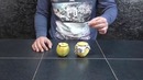 Что будет, если залить алюминий в яблоко