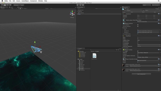 Moving the Player – 05 – Space Shooter – Unity Official Tutorials – YouTube