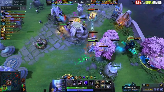 Saksa Luna Divine Rapier GGWP Try Hard Strong Carry Build Dota 2
