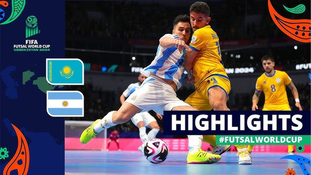 Казахстан – Аргентина | Чемпионат мира по футзалу 2024 | Четвертьфинал | Обзор матча