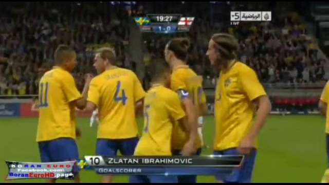 Sweden VS England 4-2 All Goals