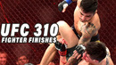 UFC 310 Fighter Knockouts & Submissions