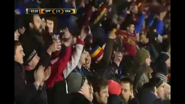 Спарта Прага 1-0 Краснодар Лига Европы – Плей-офф – 1/16