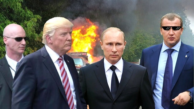 Сравниваем охрану Путина и Трампа. Кто круче