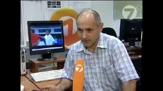 Дагестанский комментатор Рамазан Рамазанов дает интервью