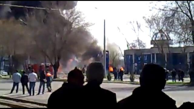 Взрыв АЗС в Ташкенте на 1 апреля 2012