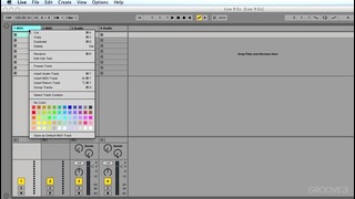 Groove3 – Ableton Live 9. Урок 6 – Аудио и MIDI треки