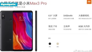 Xiaomi Mi Max 3 pro – Snapdragon 710