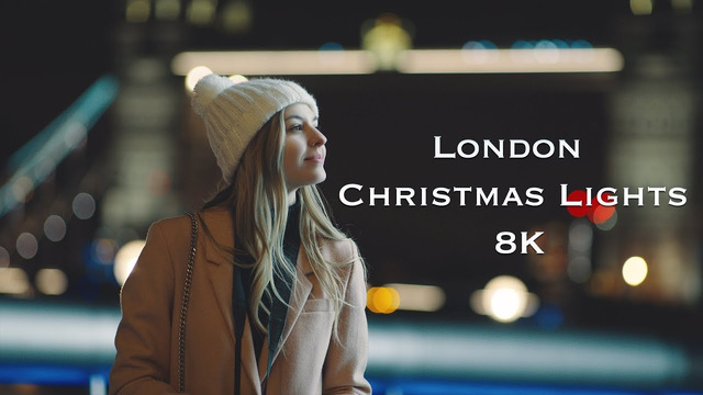 London – Christmas Lights 8K