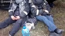 Необычный пейзаж на месте ДТП