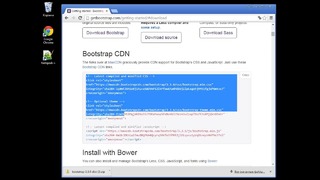 1. Установка Bootstrap