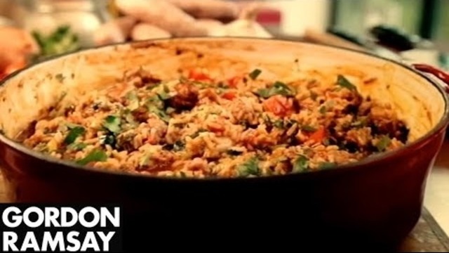Spicy Sausage Rice by Gordon Ramsay