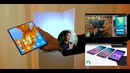 Складной Huawei Mate X в руках