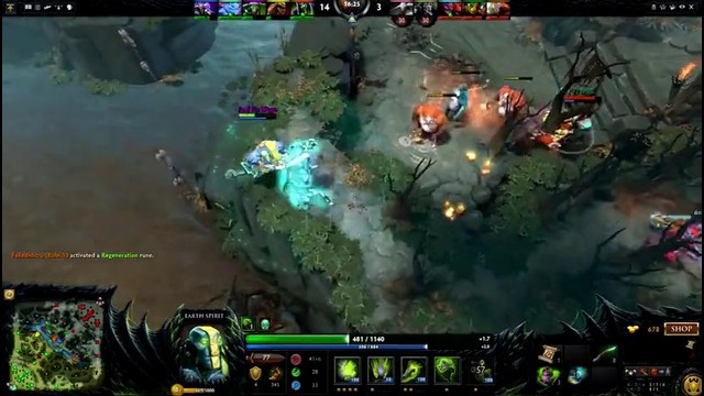 Dota 2 Miracle, w33 & Notail vs Aui 2000, Cr1t &Fly ׃ Shut The Fuck Up XD