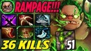 Pudge Rampage 36 KILLS Highlights Dota 2