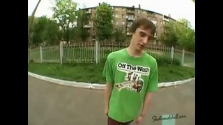 Максим Белоус-как делать Олли на скейте