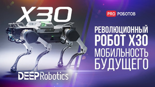 Невероятный робот X30 от компании DEEP Robotics // Надежный и универсальный робот для любых целей
