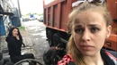 Девушки работают на Камазе. Клиент испортил настроение. Попали под ливень