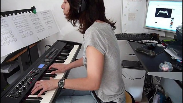 Blue Öyster Cult/Metallica – Astronomy (Piano cover by VkGoesWild)