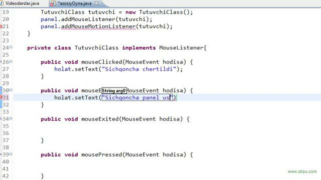 Javadan boshlang’ich darslar-75-sichqoncha