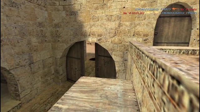Na`vi fake round @ de dust2 (counter-strike gameplay)