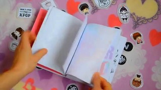 DIY K-POP Как сделать блокнот с нуля и стикеры