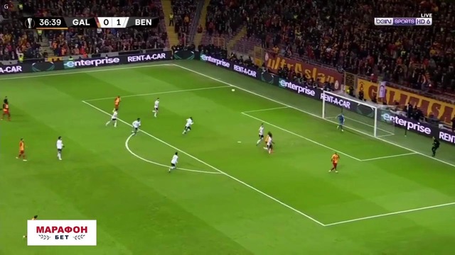 (HD) Галатасарай – Бенфика | Лига Европы 2018/19 | 1/16 финала | Первый матч