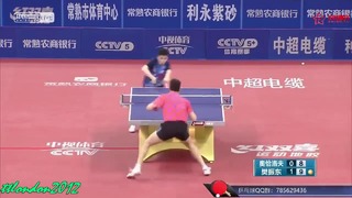 Fan Zhendong vs Dimitrij Ovtcharov China Super League 2018 2019