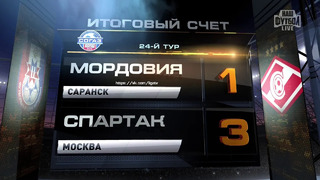 Highlights FC Mordovia vs Spartak (1-3) | RPL 2014/15